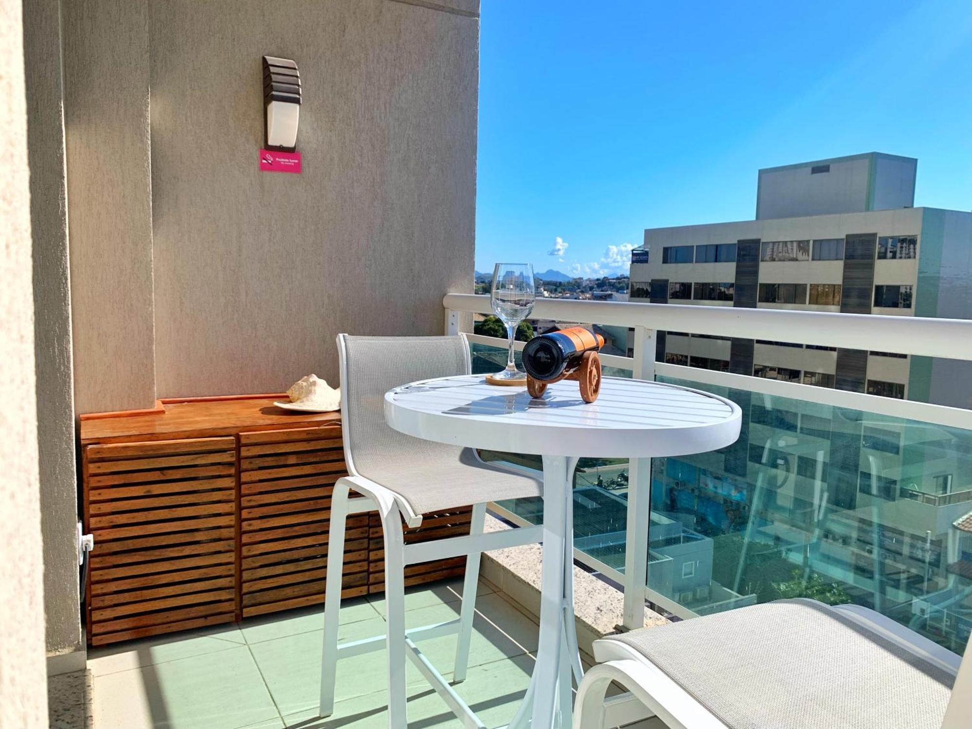 Flat Exclusivo No Hotel Ramada Macae, Smartv, Wifi 512Mbps, Piscina E Garagem 外观 照片